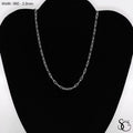 925 Sterling Silver 060 Paperclip Chain