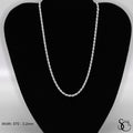 925 Sterling Silver 070 Rope Chain