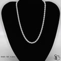 925 Sterling Silver 100 Rope Chain