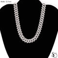 925 Sterling Silver Hip Hop CZ Iced Out Chain
