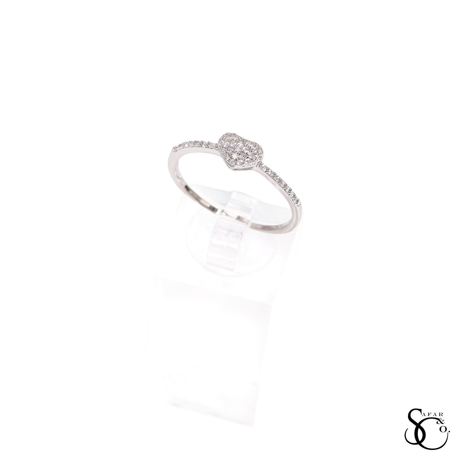 925 Sterling Silver Heart Ring
