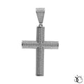 925 Sterling Silver Jesus Cross Crucifix Charm Pendant
