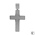 925 Sterling Silver Jesus Cross Crucifix Charm Pendant
