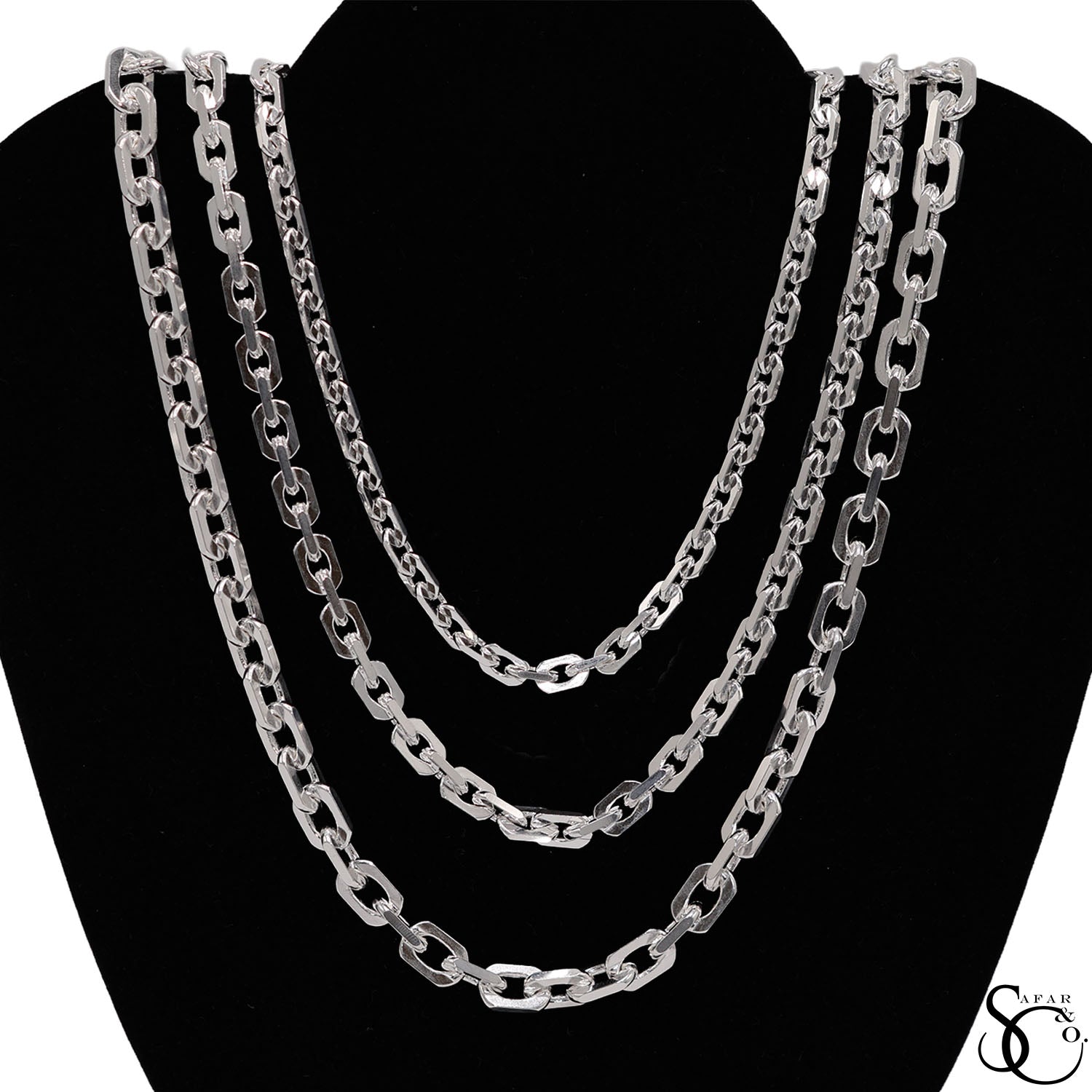 925 Sterling Silver 6.2mm Anchor Chain