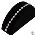 925 Sterling Silver Opal Bracelet