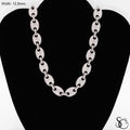 925 Sterling Silver Hip Hop CZ Iced Out Chain