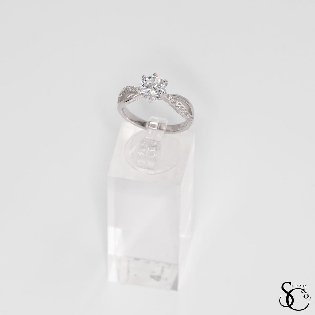925 Sterling Silver Infinity Ring - #2