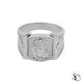 925 Sterling Silver Our Lady of Guadalupe Virgin Mary Ring