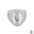 925 Sterling Silver Saintt Jude Ring