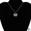 925 Sterling Silver Butterfly Charm Pendant