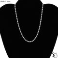 925 Sterling Silver 3.1mm Valentino Chain