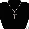 925 Sterling Silver Jesus Cross Crucifix Charm Pendant