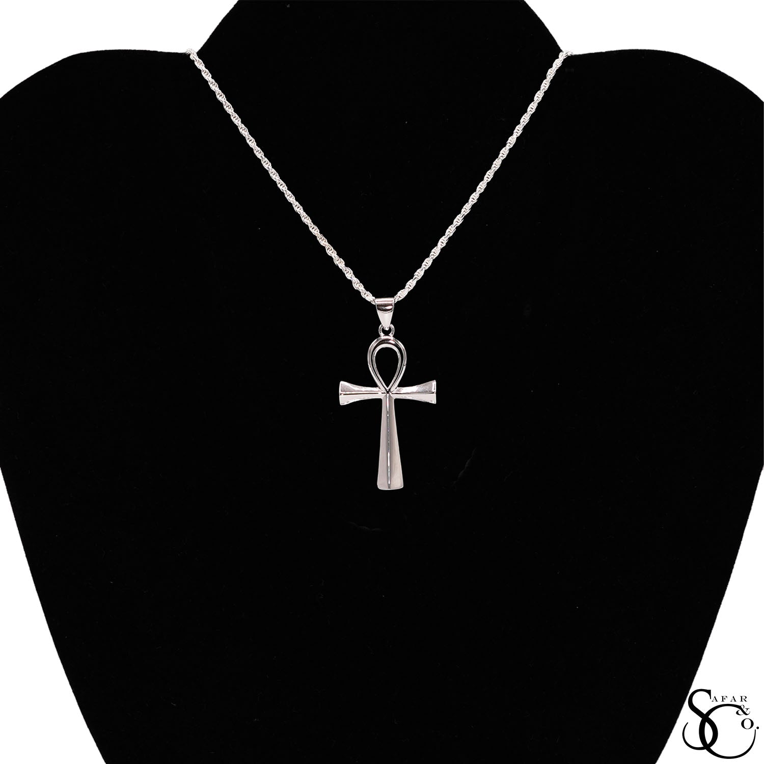 925 Sterling Silver Jesus Cross Crucifix Charm Pendant