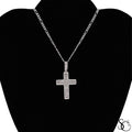 925 Sterling Silver Jesus Cross Crucifix Charm Pendant