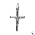 925 Sterling Silver Jesus Cross Crucifix Charm Pendant