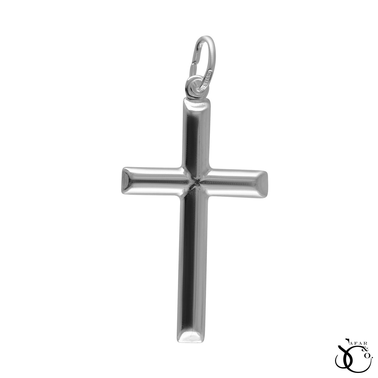 925 Sterling Silver Jesus Cross Crucifix Charm Pendant