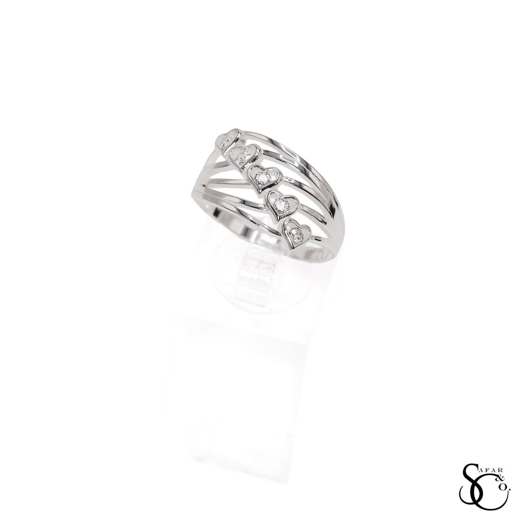 925 Sterling Silver Heart Ring