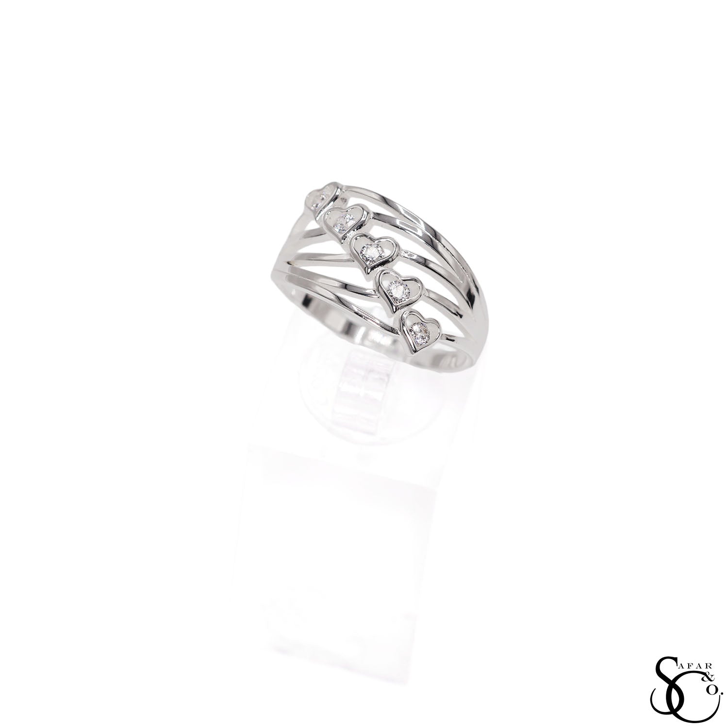 925 Sterling Silver Heart Ring