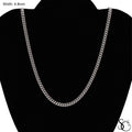 925 Sterling Silver 4.8mm Miami Cuban Chain