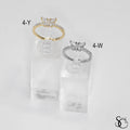 925 Sterling Silver Butterfly Ring - 4Y 4W
