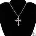 925 Sterling Silver Jesus Cross Crucifix Charm Pendant
