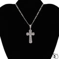 925 Sterling Silver Jesus Cross Crucifix Charm Pendant