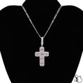 925 Sterling Silver Jesus Cross Crucifix Charm Pendant