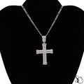 925 Sterling Silver Jesus Cross Crucifix Charm Pendant