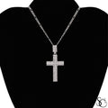 925 Sterling Silver Jesus Cross Crucifix Charm Pendant