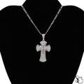 925 Sterling Silver Jesus Cross Crucifix Charm Pendant