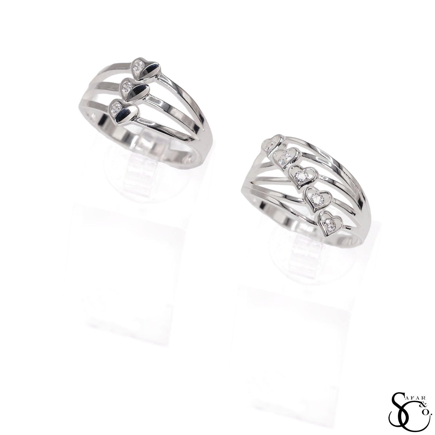 925 Sterling Silver Heart Ring