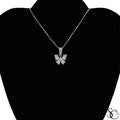 925 Sterling Silver Butterfly Charm Pendant