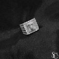 925 Sterling Silver Jesus Christ Face Ring