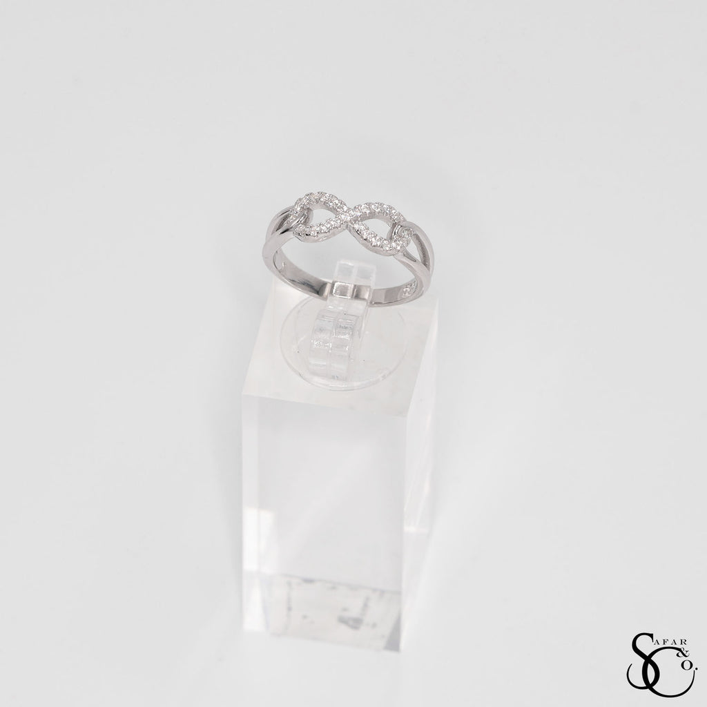 925 Sterling Silver Infinity Ring - #5