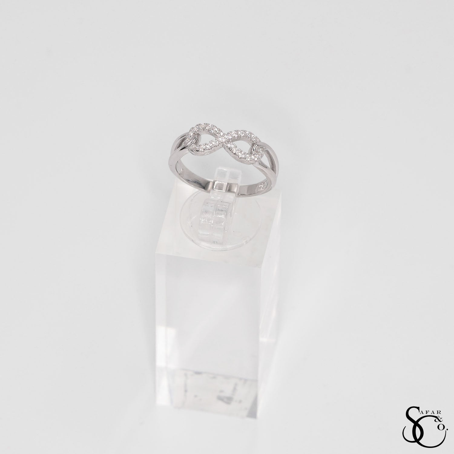 925 Sterling Silver Infinity Ring - #5