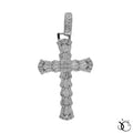 925 Sterling Silver Jesus Cross Crucifix Charm Pendant