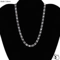 925 Sterling Silver 5.6mm Valentino Chain
