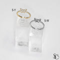 925 Sterling Silver Butterfly Ring - 5Y 5W