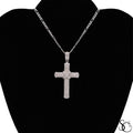 925 Sterling Silver Jesus Cross Crucifix Charm Pendant
