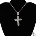 925 Sterling Silver Jesus Cross Crucifix Charm Pendant