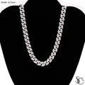 925 Sterling Silver Hip Hop CZ Iced Out Chain