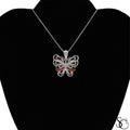 925 Sterling Silver Butterfly Charm Pendant