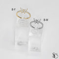 925 Sterling Silver Butterfly Ring - 8Y 8W
