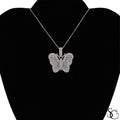 925 Sterling Silver Butterfly Charm Pendant