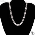 925 Sterling Silver Hip Hop CZ Iced Out Chain