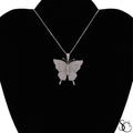 925 Sterling Silver Butterfly Charm Pendant