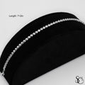 925 Sterling Silver Fancy Heart Bracelet