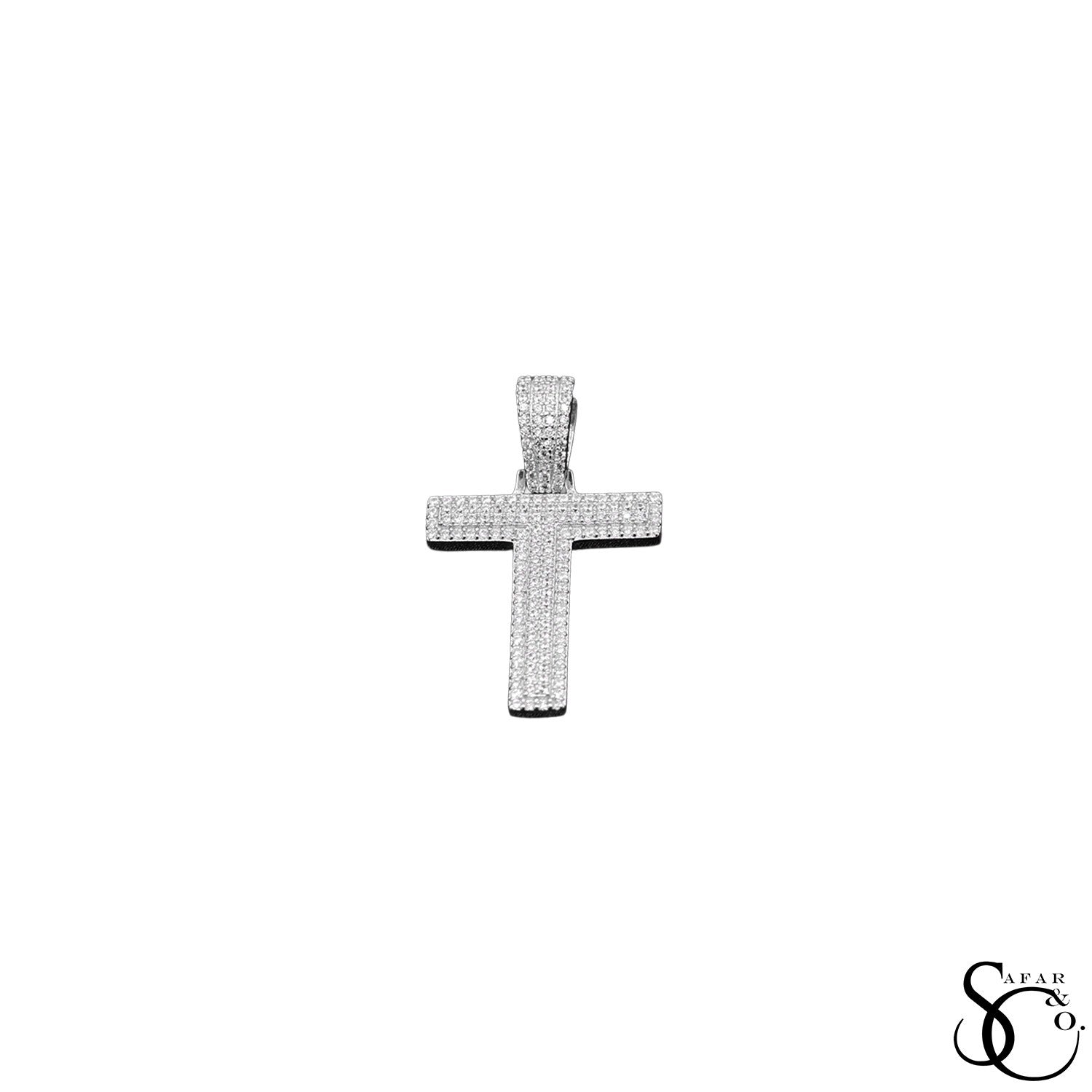 925 Sterling Silver Initial Letter Charm Pendant
