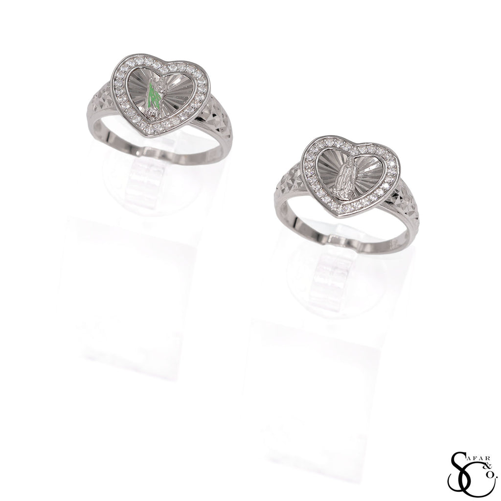 925 Sterling Silver Saint Jude Ring