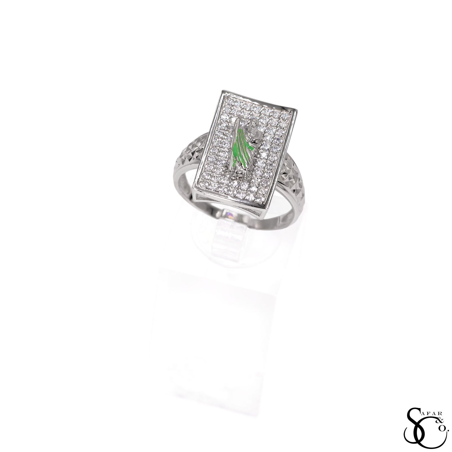 925 Sterling Silver Saint Jude Ring